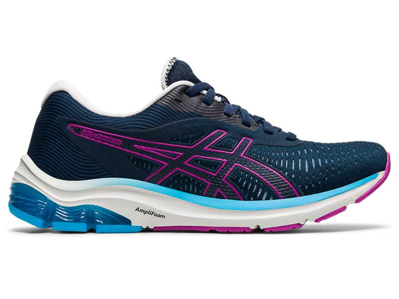 Dámské Běžecké Boty Asics GEL-PULSE 12 Tmavě Blankyt 63572CGRT